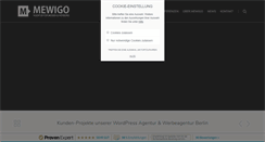 Desktop Screenshot of mewigo.de